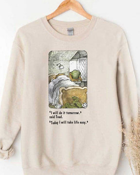 Frog And Toad Print Sweatshirt