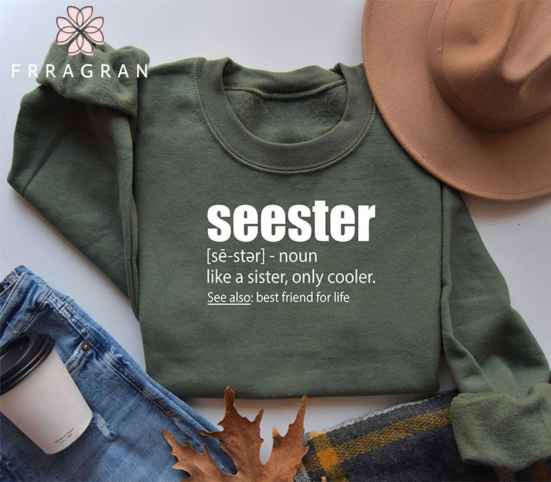 Funny Seester Noun Sweatshirt