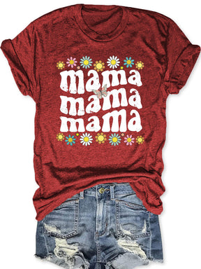 Mama Flower T-shirt