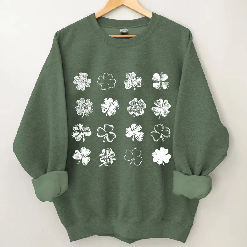 Shamrocks St. Patrick's Day Sweatshirt