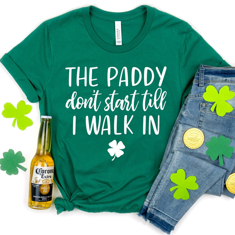 Der Paddy startet kein Shirt, lustiges St. Patrick's Day Shirt