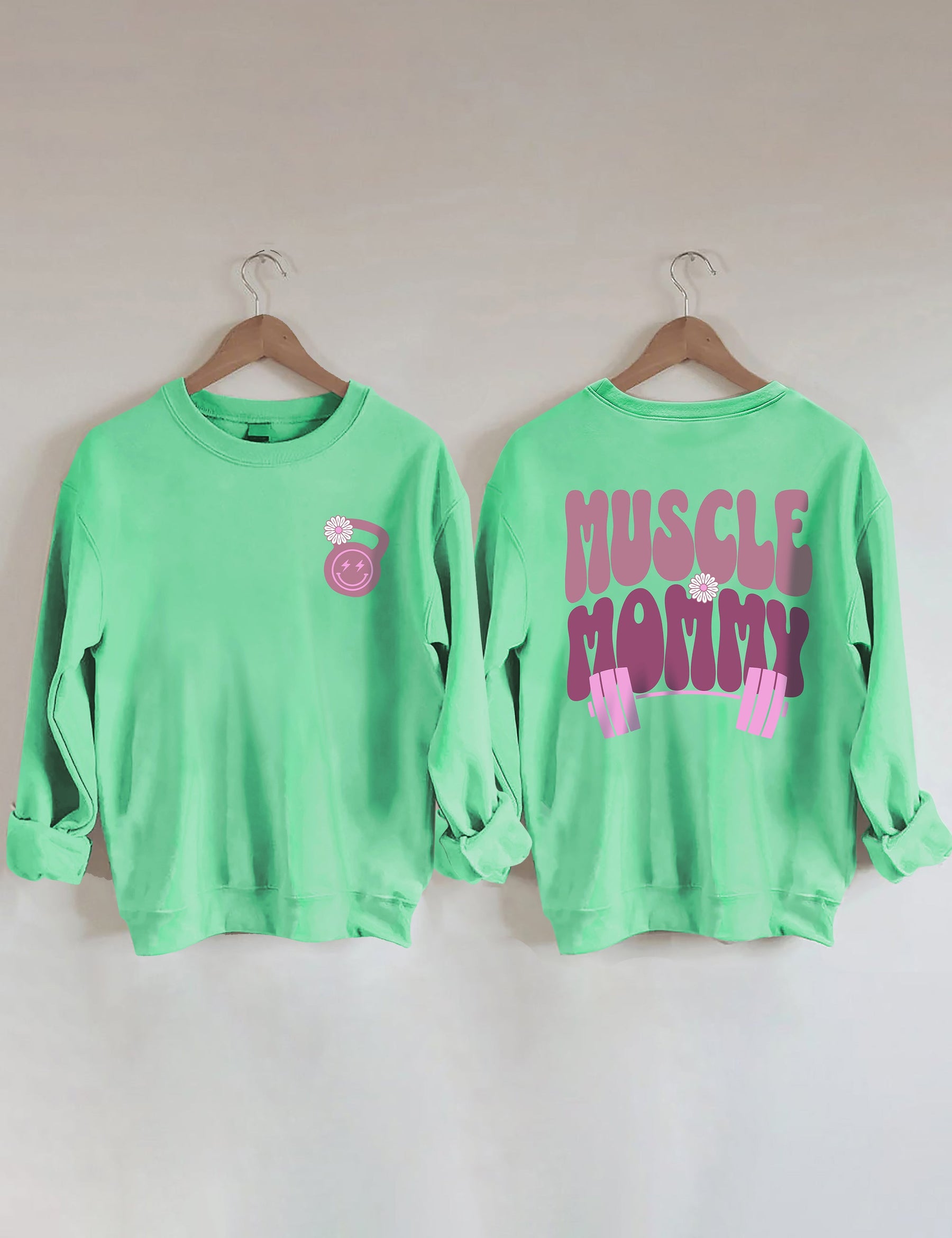 Muscle Mommy Pump Cover Sweatshirt