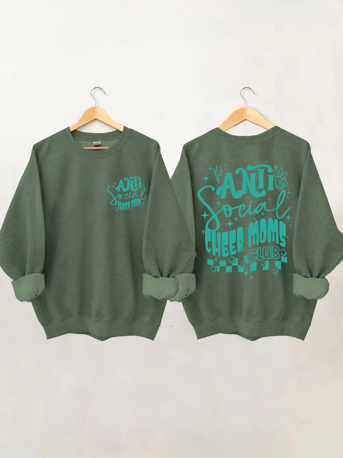 Antisocial Cheer Moms Club Sweatshirt