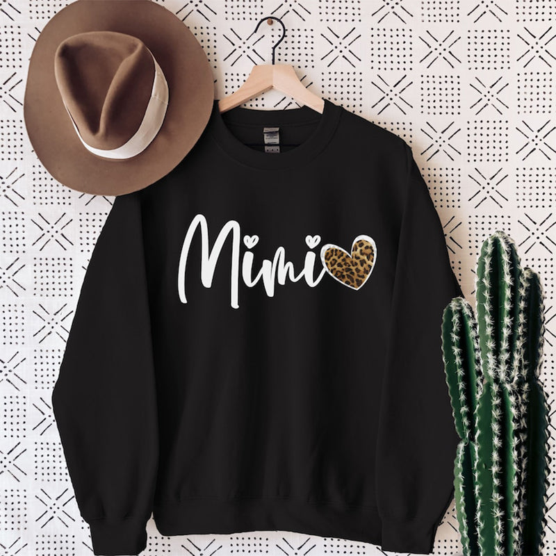 Mother's Day Gifts Mimi Print Sweatshirt