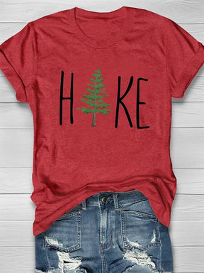 Hike Tree Casual T-shirt