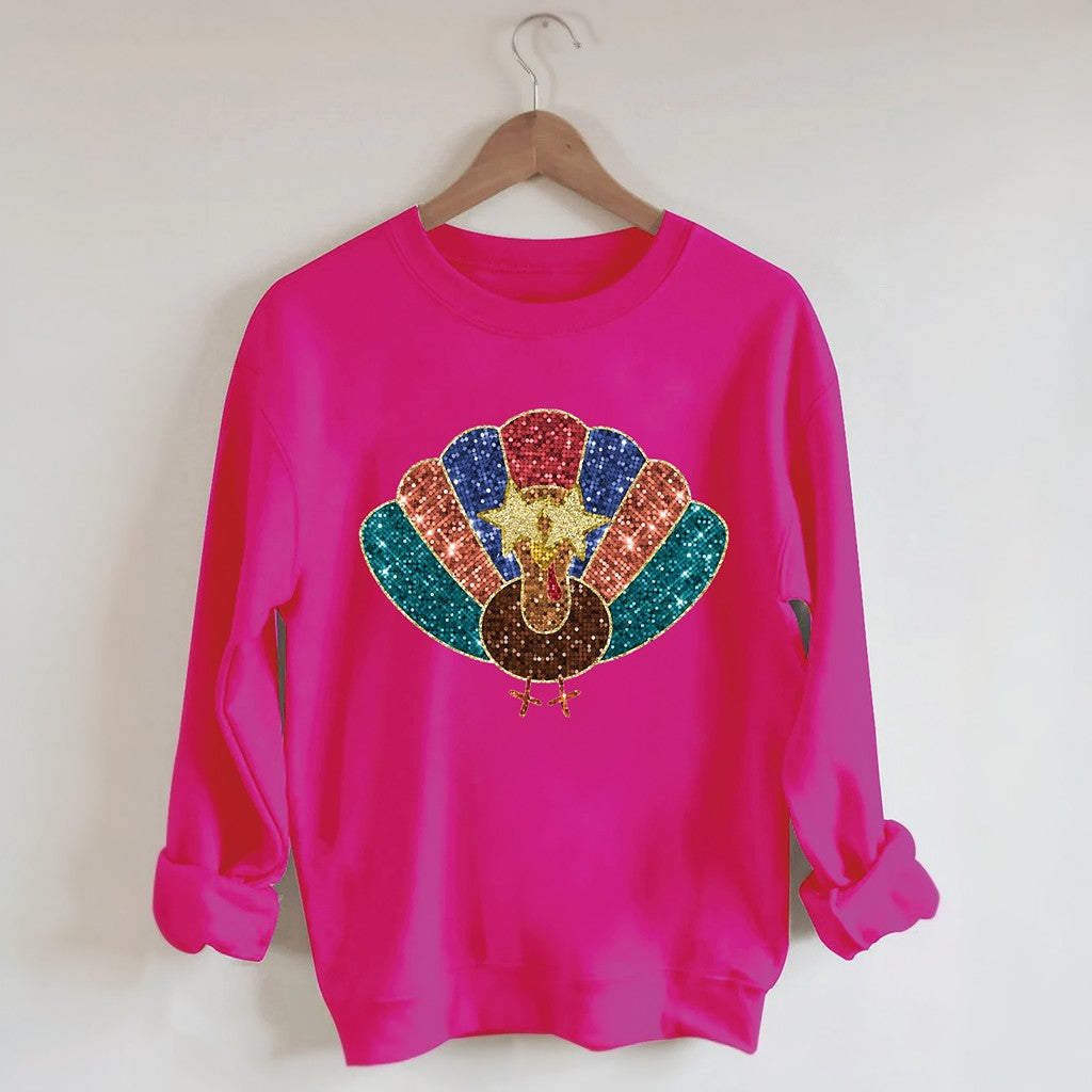 Thanksgiving Turkey Vintage Fall Sweatshirt