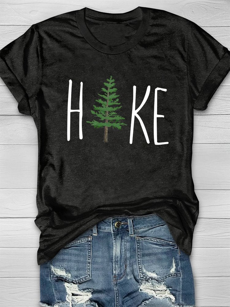 Hike Tree Casual T-shirt