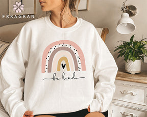 Be Kind Rainbow Sweatshirt