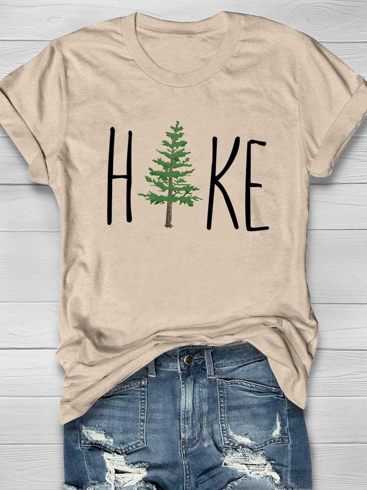 Hike Tree Casual T-shirt