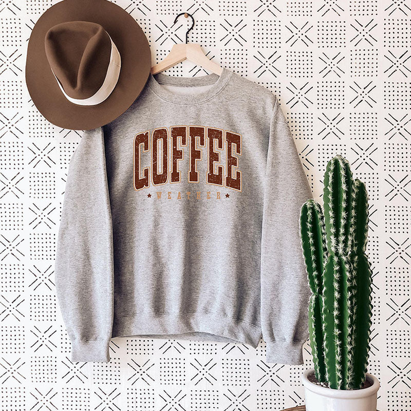 Coffee Weather Crewneck Sweatshirt