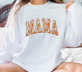 Cute Floral Mama Sweatshirt