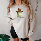 Funny Frog Sweatshirt