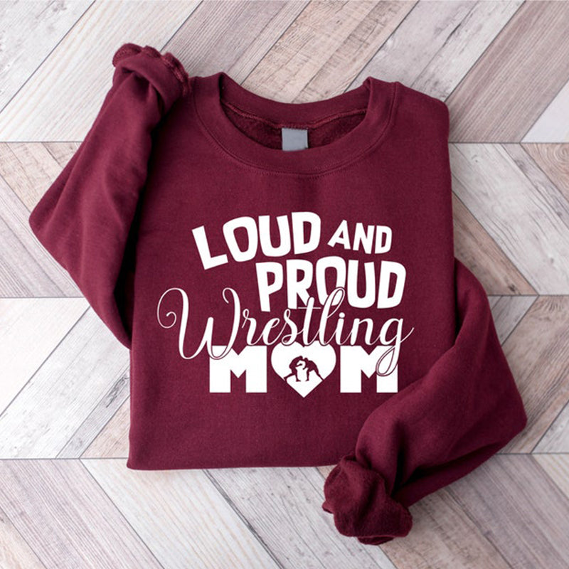 Mother's Day Letter Print Sweatshirt