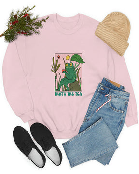 Frog Print Casual Sweatshirt