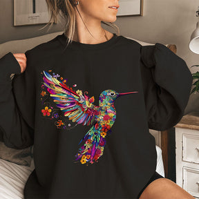 Bird Lover Hummingbird Sweatshirt