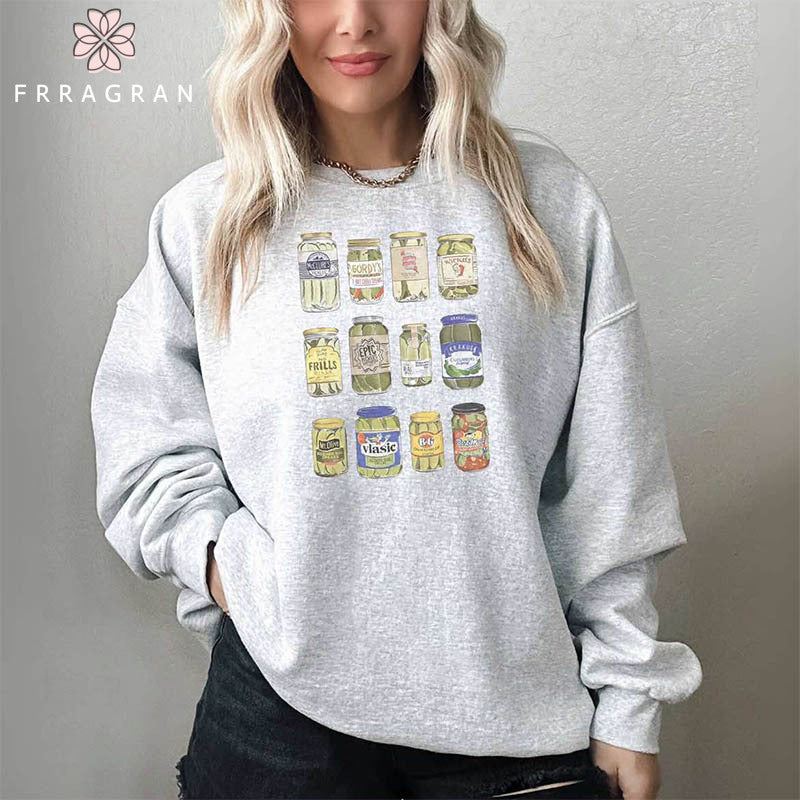 Vintage Canned Pickles Sweatshirt