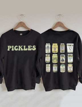 Vintage Canned Pickles Sweatshirt