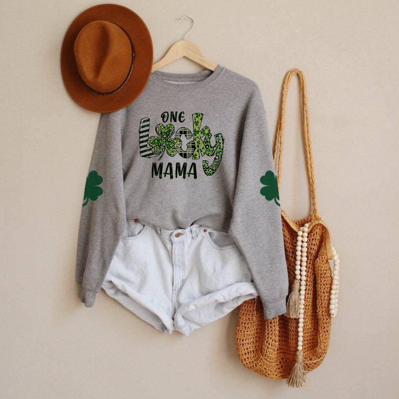 St. Patrick's Day One Lucky Mama Sweatshirt