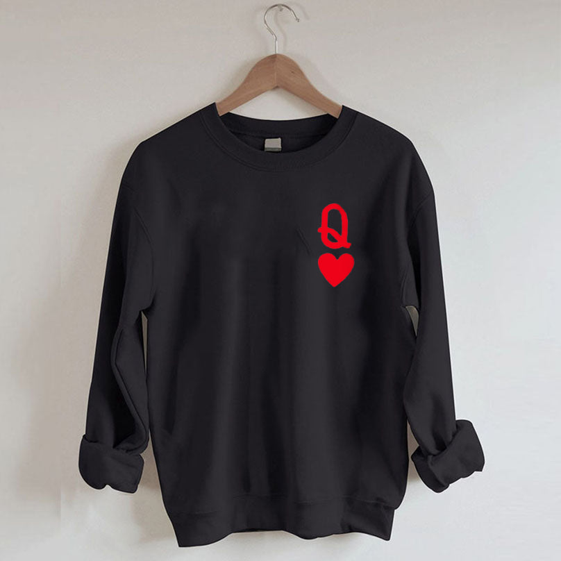 Queen Of Hearts Sweatshirt