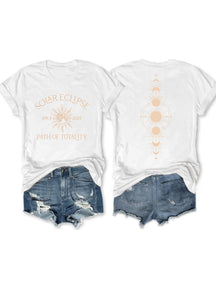 Solar Eclipse 2024 Path Of Totality T-shirt