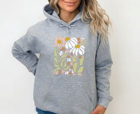 Boho Wildflowers Hoodie