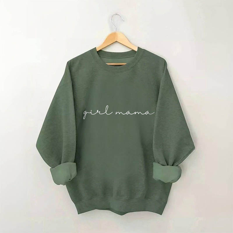 Girl Mama Crewneck Sweatshirt