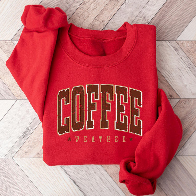 Coffee Weather Crewneck Sweatshirt