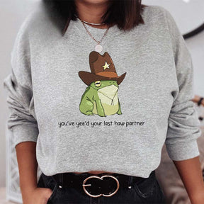 Funny Frog Sweatshirt