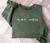 Cat Mom Cat Lover Sweatshirt