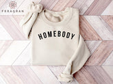 Homebody Casual Crewneck Sweatshirt