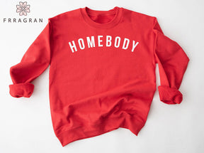 Homebody Casual Crewneck Sweatshirt