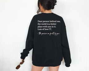 Trendy Inspirational Sweatshirt