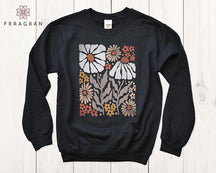 Boho Flower Sweatshirt