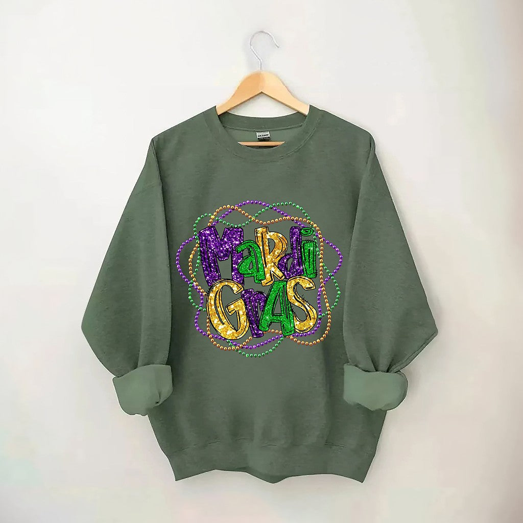 Mardi Gras Carnival Sweatshirt