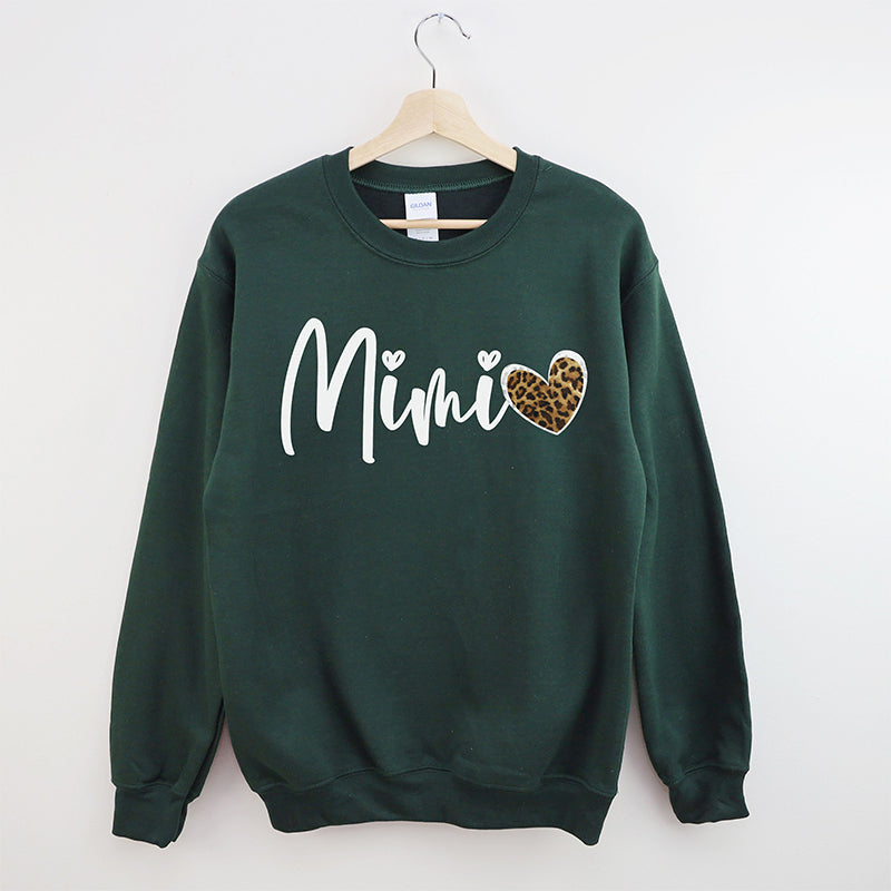 Mother's Day Gifts Mimi Print Sweatshirt