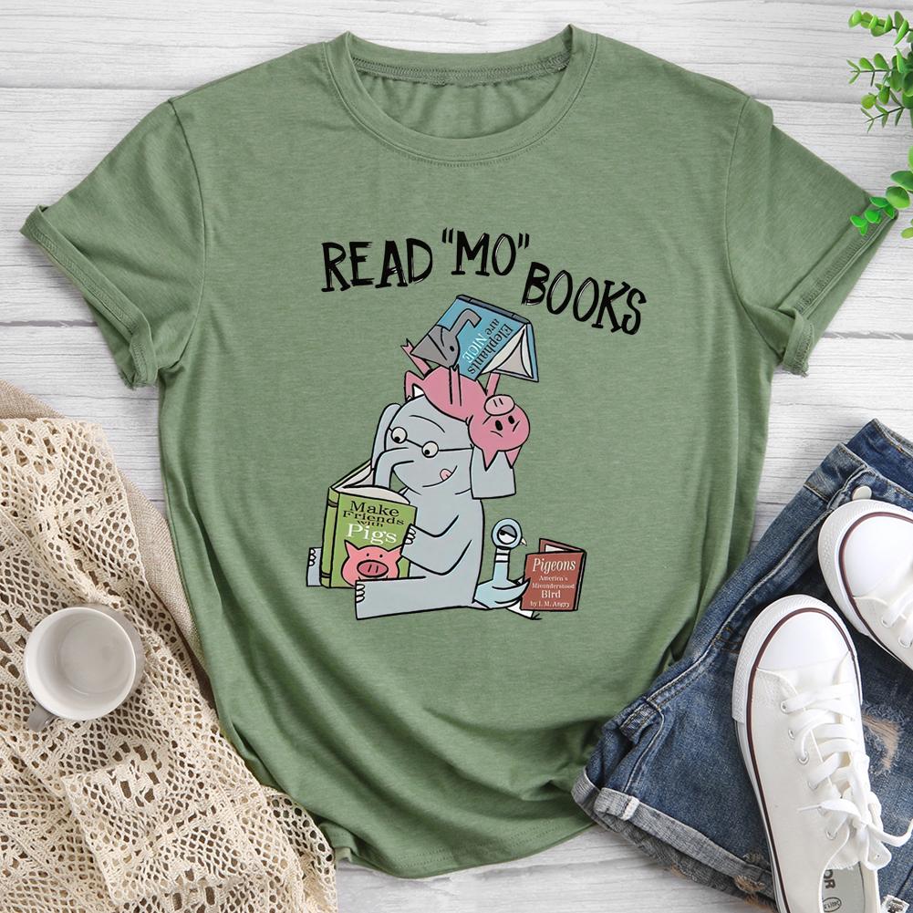 Read Mo Books Round Neck T-shirt