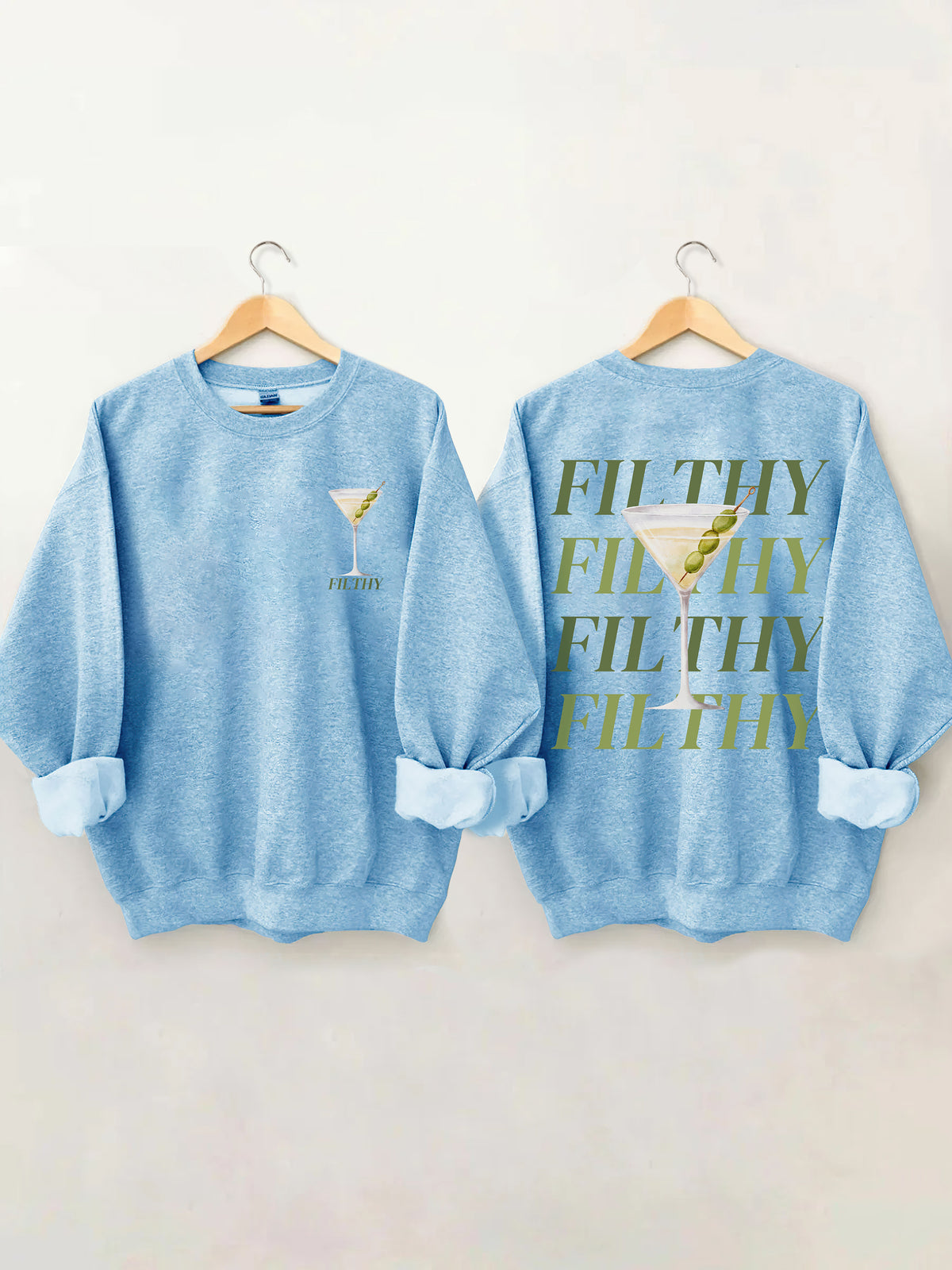 Filthy Martini Aesthetic Sweatshirt