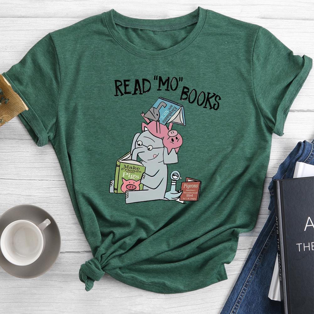 Read Mo Books Round Neck T-shirt