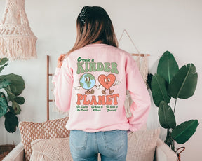 Create A Kinder Planet Aesthetic Sweatshirt