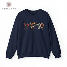 Vintage Pressed Flowers Sweatshirt