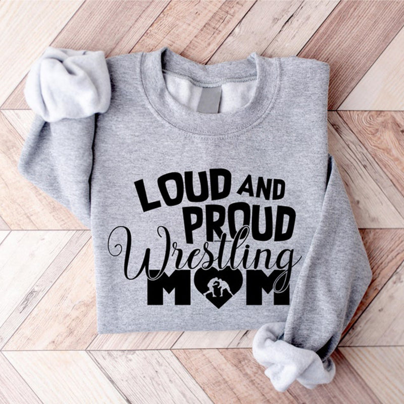 Mother's Day Letter Print Sweatshirt