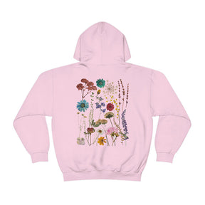 Vintage Pressed Pressed Flowers Hoodie