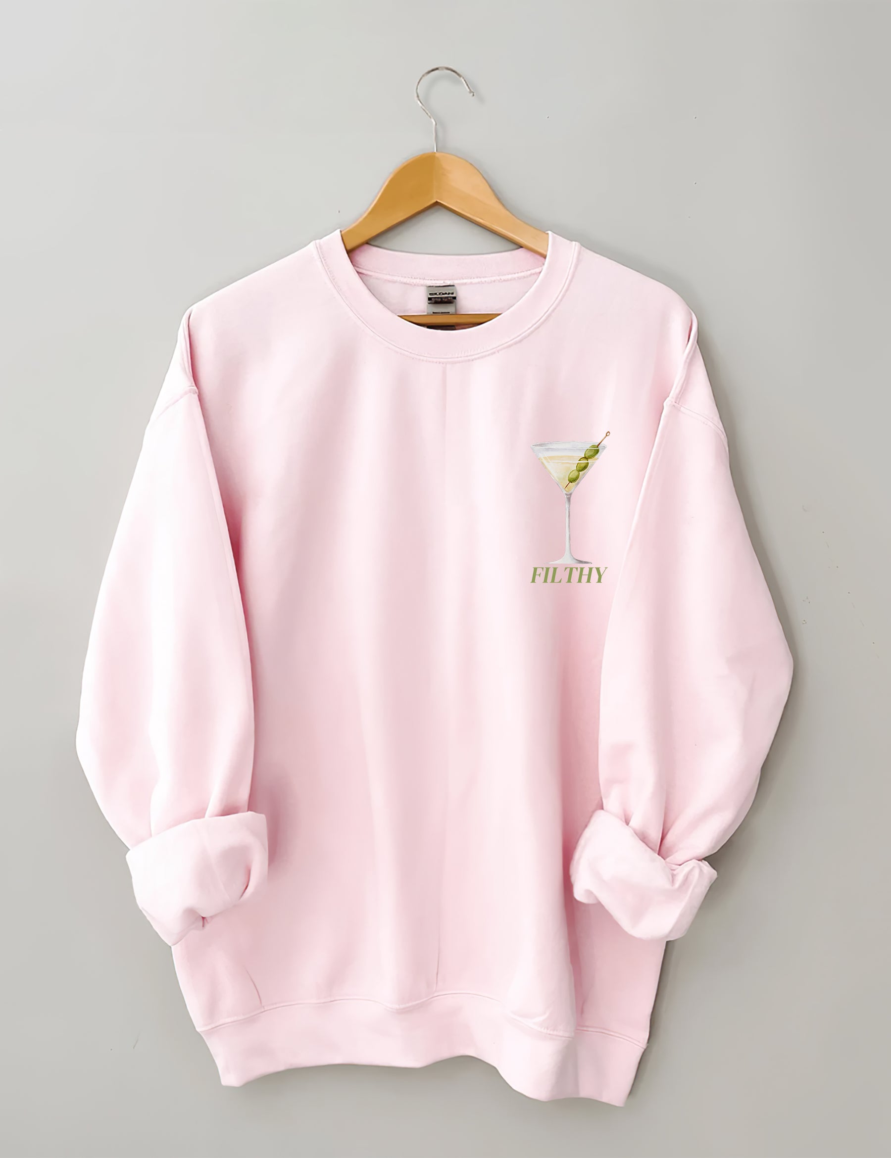 Filthy Martini Aesthetic Sweatshirt