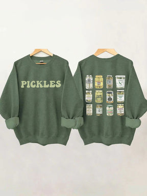 Vintage Canned Pickles Sweatshirt