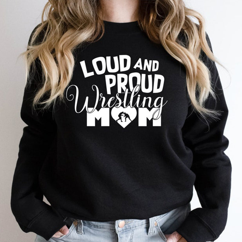 Mother's Day Letter Print Sweatshirt