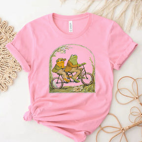 Frog And Toad Riding Bike T-shirt