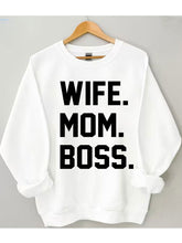 Wife Mom Boss Sweatshirt