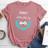 Book Lover Round Neck T-shirt