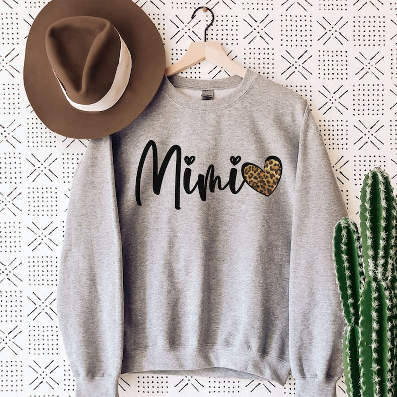 Moederdag Cadeaus Mimi Print Sweatshirt