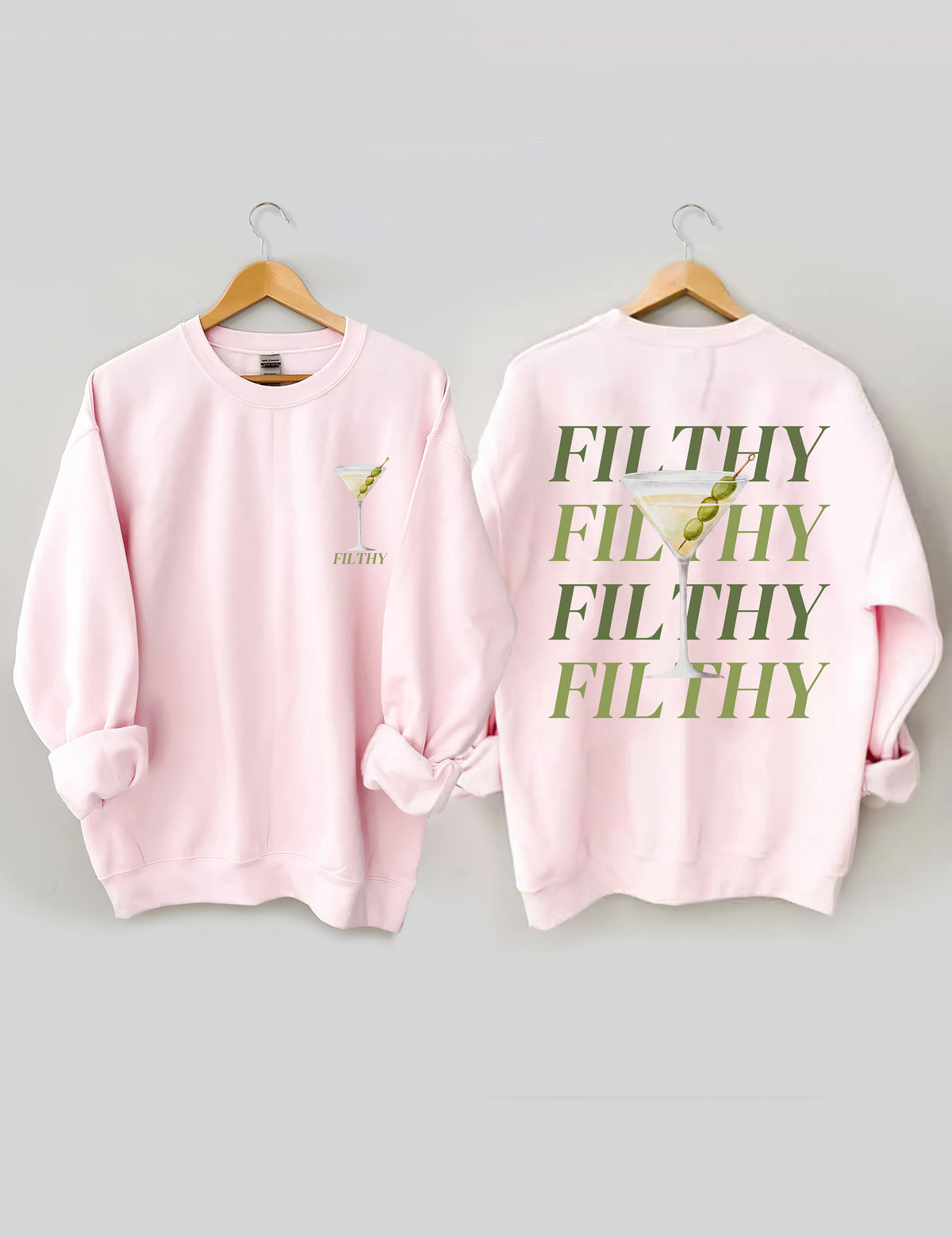 Filthy Martini Aesthetic Sweatshirt